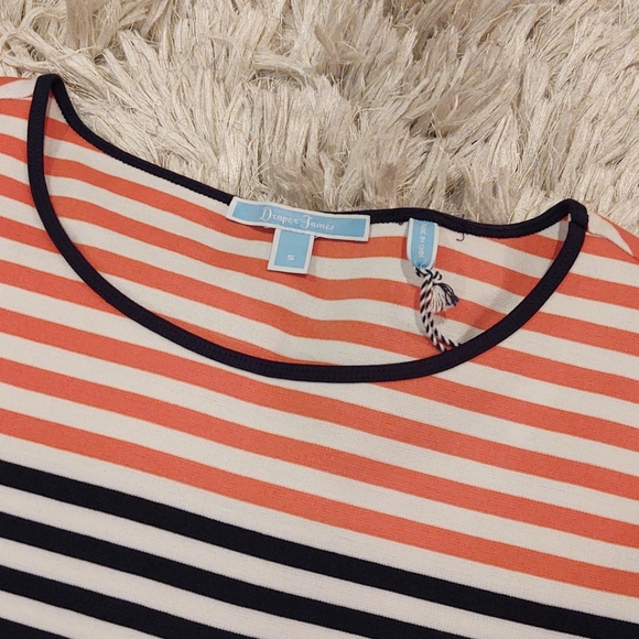 Draper James Stripe Ponte A-line Dress Dress - Picture 4 of 8